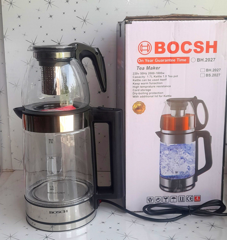 چای ساز گرمکن دار روهمی ایستاده