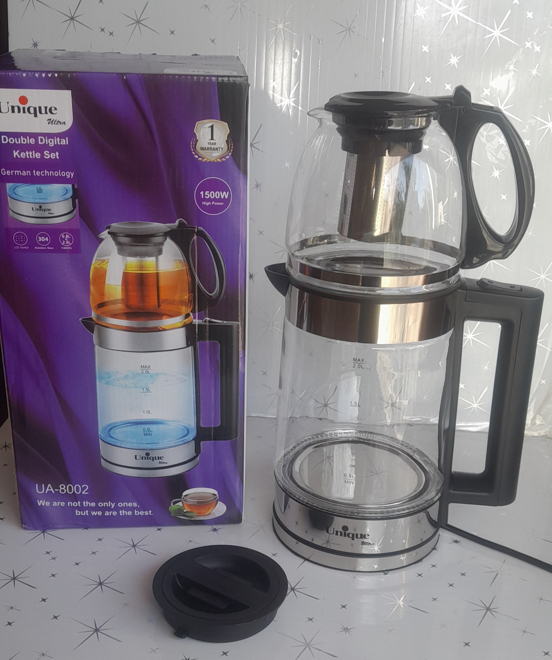 چای ساز گرمکن دار چایی ساز روهمی وارمر دار یونیک
