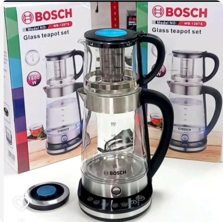 چای ساز روهمی بوش تمام لمسی دیجیتال با گرم نگهدارنده کیفیت بینظیر مشخصات